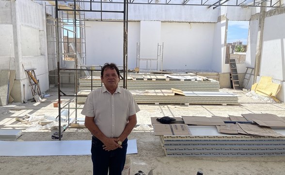 Obra avança acelerada e Cajazeiras poderá ter a maior Câmara de Vereadores do interior da Paraíba