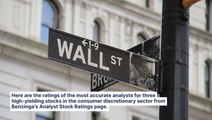 Wall Street's Most Accurate Analysts Spotlight On 3 Consumer Stocks With Over 7% Dividend Yields