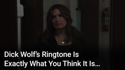 See Mariska Hargitay Lose It When The World Accidently Found Out About 'Law And Order' Creator Dick Wolf’s Ringtone