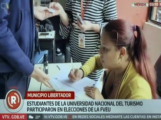 Estudiantes venezolanos participan en la elección de sus representantes para el congreso de la FVEU