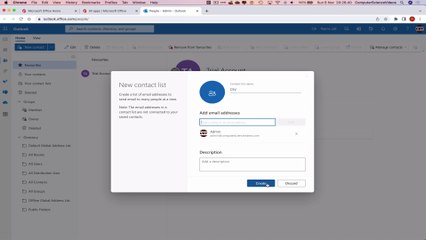 How to USE Microsoft People for Office 365 On a Mac - Tutorial 11  - Create a List - Basic Tutorial