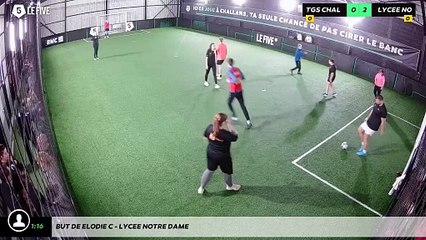 But de Elodie C - Lycee Notre Dame