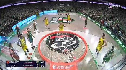 Zalgiris Kaunas 6️⃣5️⃣-7️⃣2️⃣ Fenerbahçe (2.yarı)