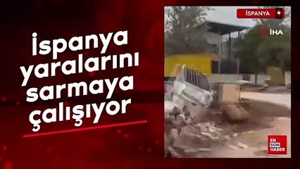 Sel felaketinin vurduğu İspanya’da yaralarını sarmaya çalışıyor
