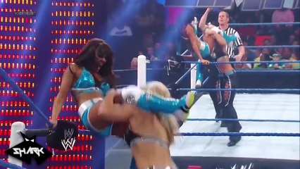 Layla vs Beth Phoenix Over The Limit 2012 en español