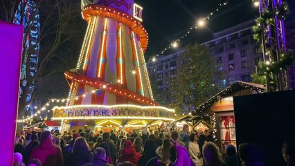 Edinburgh Christmas Market opens for festive season