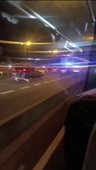 Un accidente múltiple provoca retenciones en la TF-5