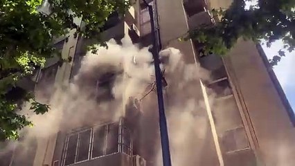 Trágico incendio en Flores