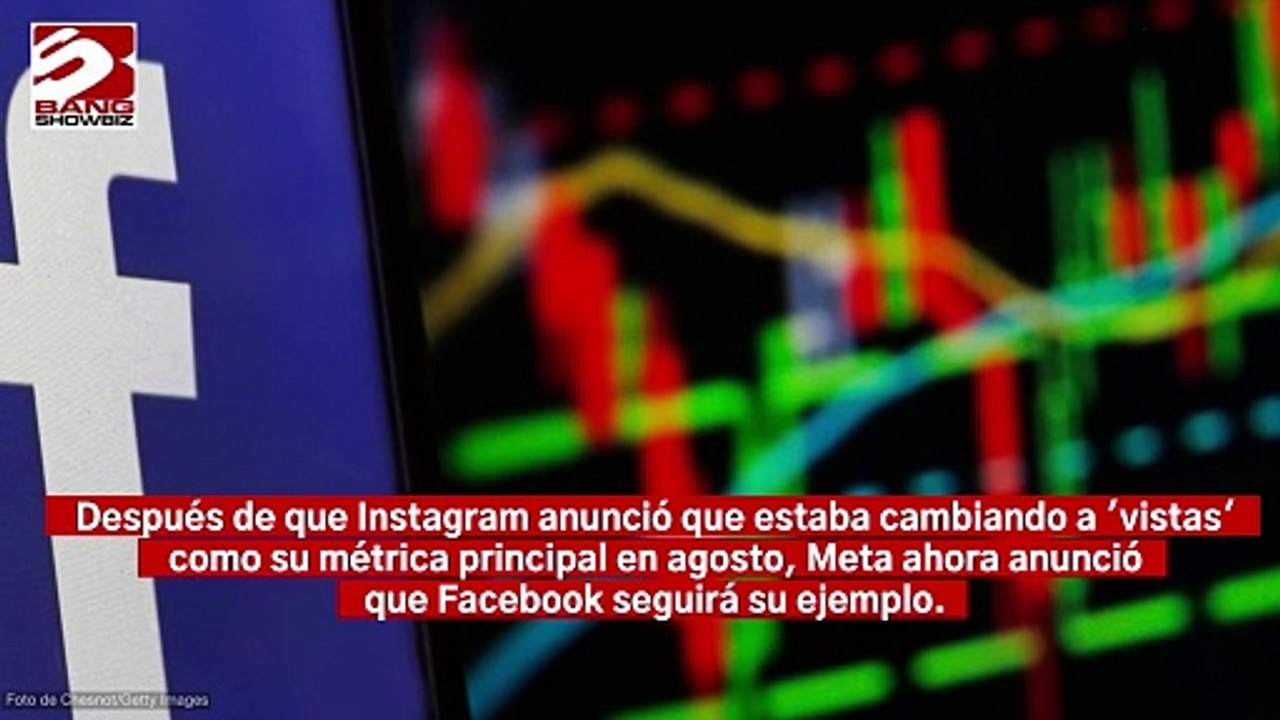 Facebook cambia su métrica principal a 'vistas'
