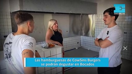Las hamburguesas de CowSins Burgers se podrán degustar en Bocados