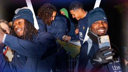 Les supporters à Clairefontaine