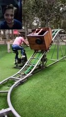 Home Backyard Rollercoaster #respect #reaction #amazingrespect #respectshorts #fyp #funny
