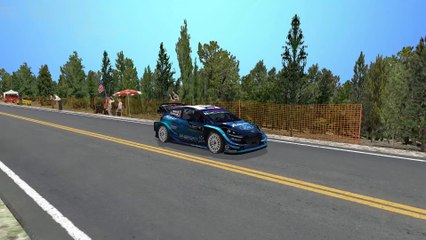 Kahoo V6 Particle Mod in Richard Burns Rally. Pikes Peak, Ford Fiesta WRC 2019. (XBox Controller)