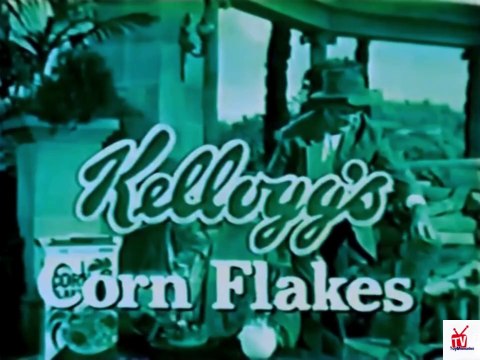 1960s Kellogg's Corn Flakes TV commercial JED CLAMPETT is chopping wood