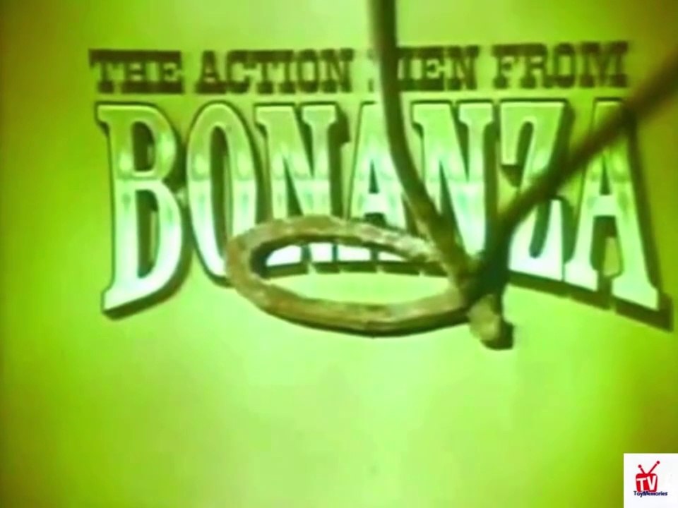 1960s TVs BONANZA action figures TV commercial