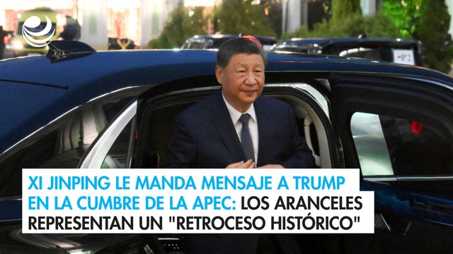 Xi Jinping le manda mensaje a Trump: Los aranceles representan un retroceso histórico