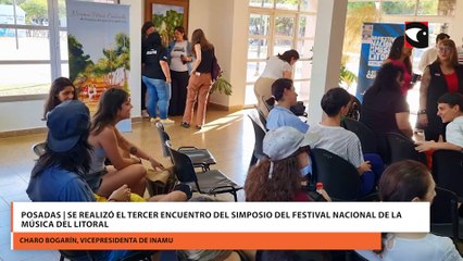 Posadas | Se realizó el tercer encuentro del Simposio del Festival Nacional de la Música del Litoral