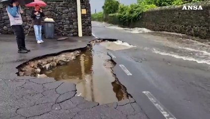 Maltempo in Sicilia, la frazione di Altarello allagata