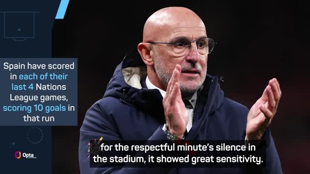 De la Fuente dedicates Spain win to the nation’s flood victims