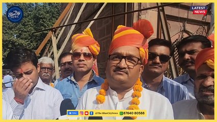 सोजती गेट जीर्णोद्धार कार्य शुरू  जोधपुर: सोजती गेट द्वार का जीर्णोद्धार आज विधायक अतुल भंसाली की उपस्थिति में प्रारंभ हुआ। यह कार्य पुरातात्त्विक विभाग द्वारा किया जा रहा है।    #सोजतीगेट #जीर्णोद्धार #जोधपुर #सांस्कृतिकधरोहर