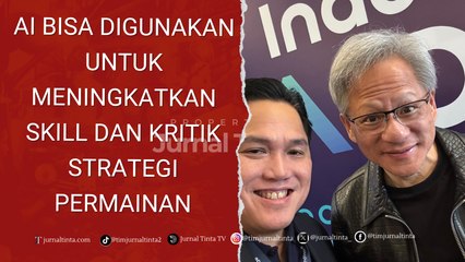 Jensen Huang Beri Dukungan Timnas Indonesia, Bisa Gunakan AI untuk Mengkritik Strategi?