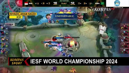 IESF World Championship 2024: Timnas E-sports MLBB Putra Sabet Medali Perunggu