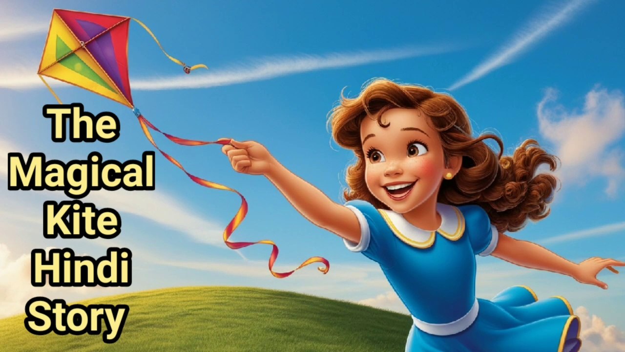 The Magical Kite Hindi Story, Hindi Best stories, Very Nice Story , Bedtime Stories, ♥️🌝🌜
