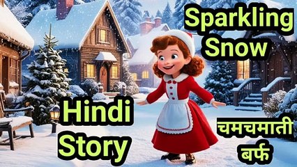 The Sparkling Snow Hindi Story, Hindi Best stories, Very Nice Story , Bedtime Stories, ♥️🌝🌜