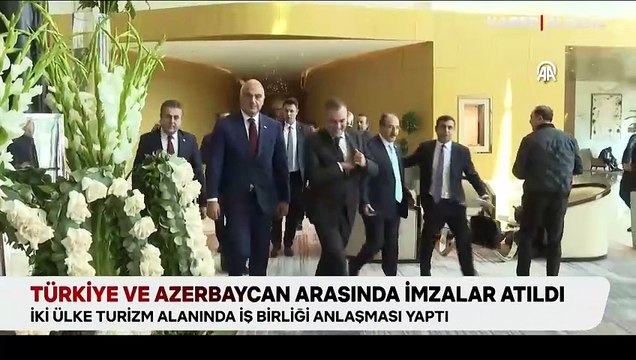 Türkiye ve Azerbaycan, turizm alanında işbirliği anlaşması imzaladı
