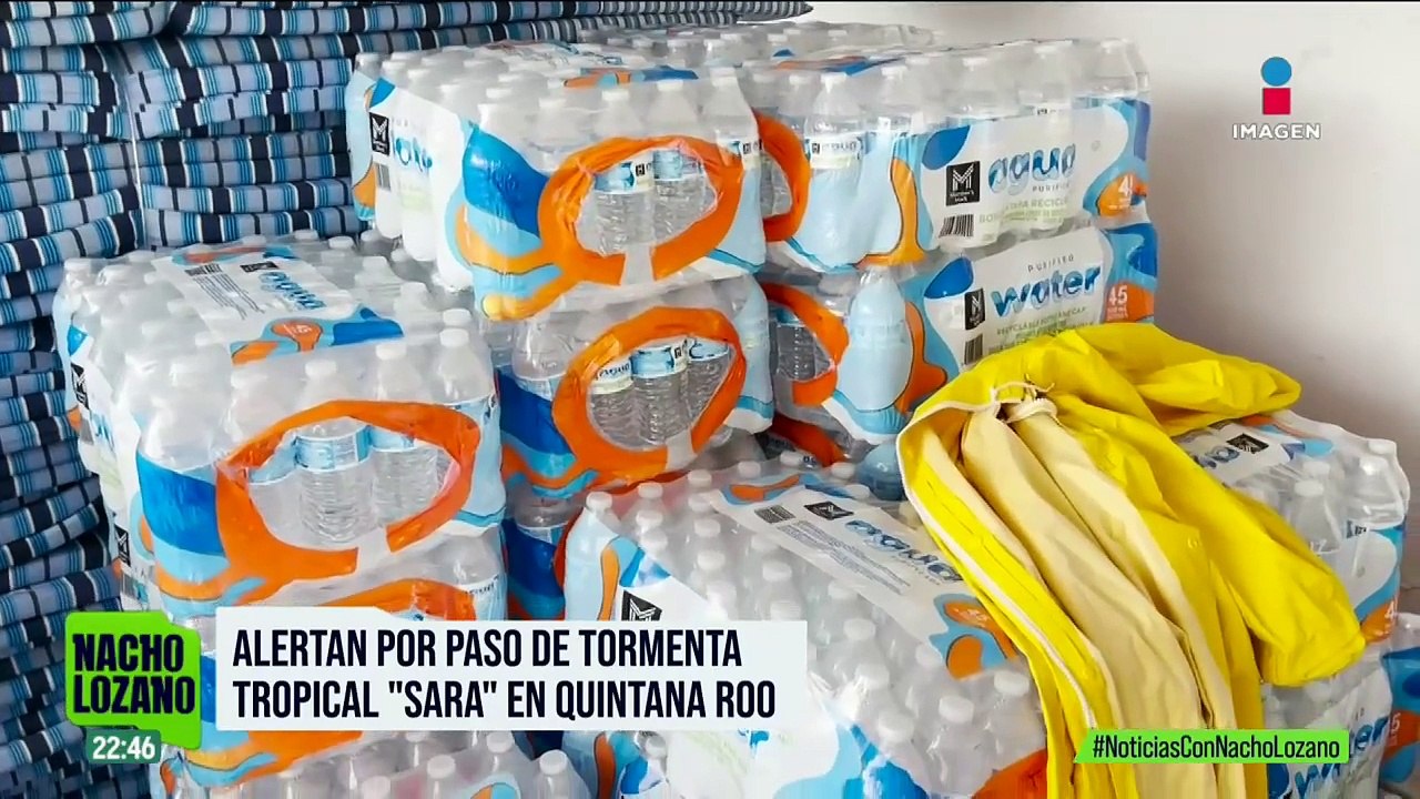 Tormenta Sara avanza; autoridades de México piden extremar precauciones