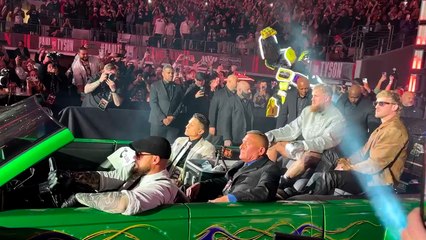 Jake Paul es fuertemente abucheado en su entrada a la pelea con Mike Tyson
