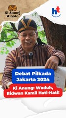 Debat Pilkada Jakarta 2024 | Ki Anung: Waduh, Ridwan Kamil Hati-Hati!