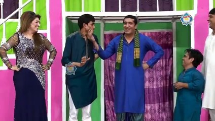 Best of Zafri Khan and Vicky Kodu with Asha Choudhary Stage Drama Baazigar Comedy Clip 2019