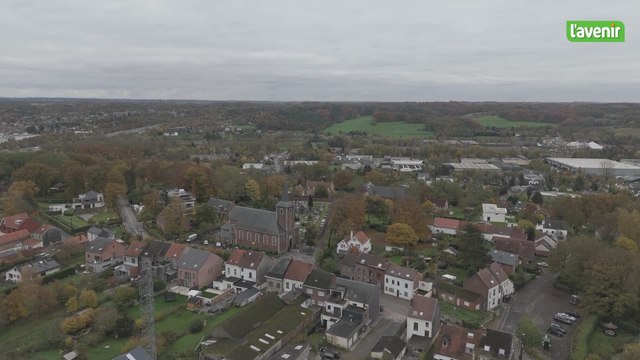 Le Brabant wallon vu du ciel : Bierges, le village qui ne voulait pas fusionner avec Wavre