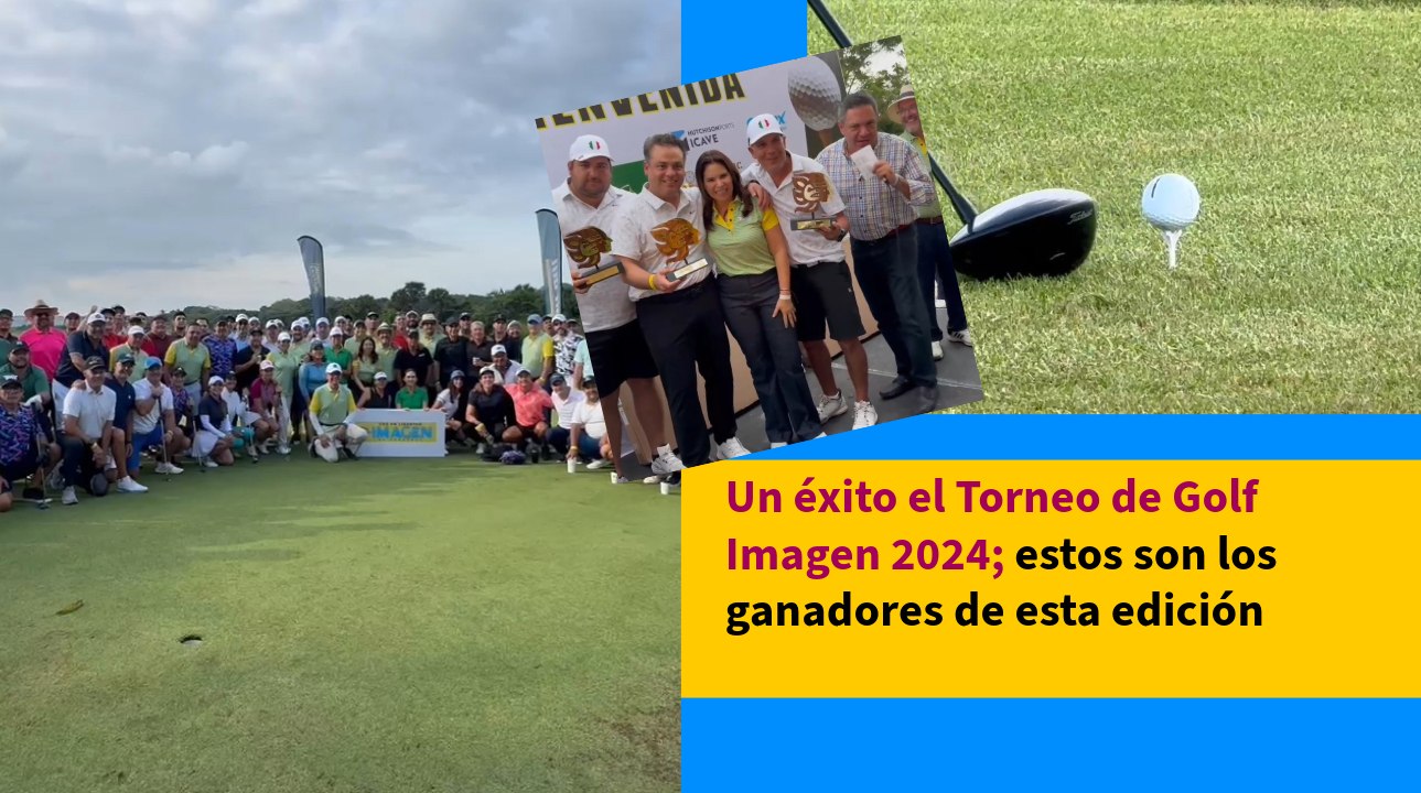 Un éxito el Torneo de Golf Imagen 2024; estos son los ganadores de esta ...