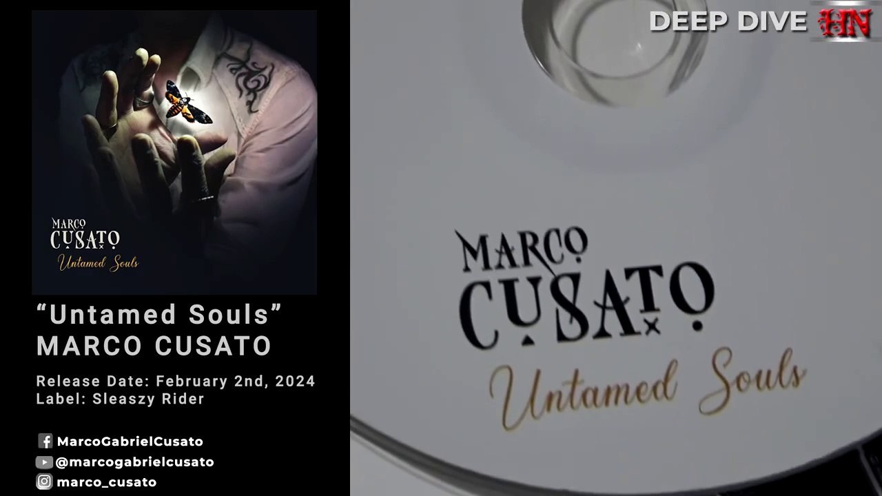 ➤ DEEP DIVE into MARCO CUSATO - Untamed Souls (2024) #Chile #Goth #Rock #Metal @marcogabrielcusato