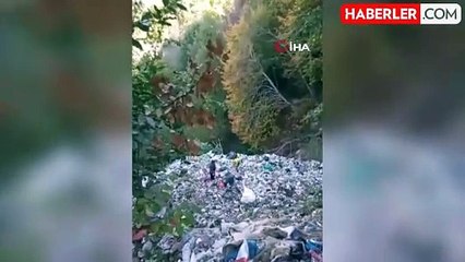 Dörtyol'da Vahşi Depolama Alanındaki Çöpler Titizlikle Toplandı