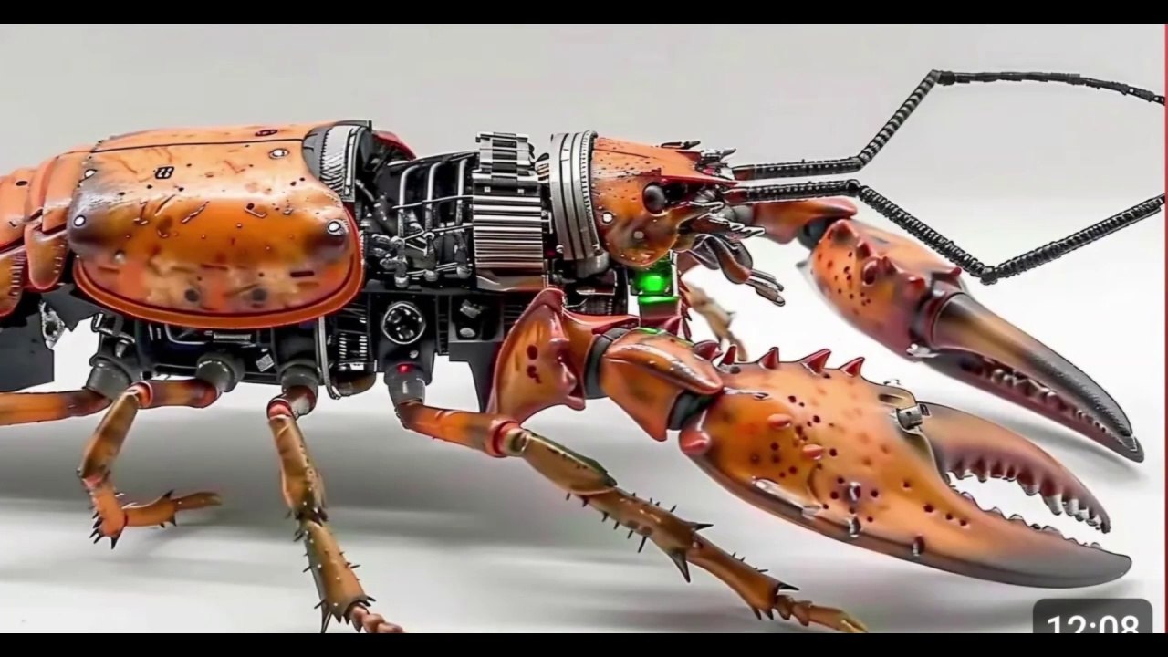 Mind Blowing ROBOTS - Cyborg Beetle & Lobster United Arab Emirates nited Arab Emirates