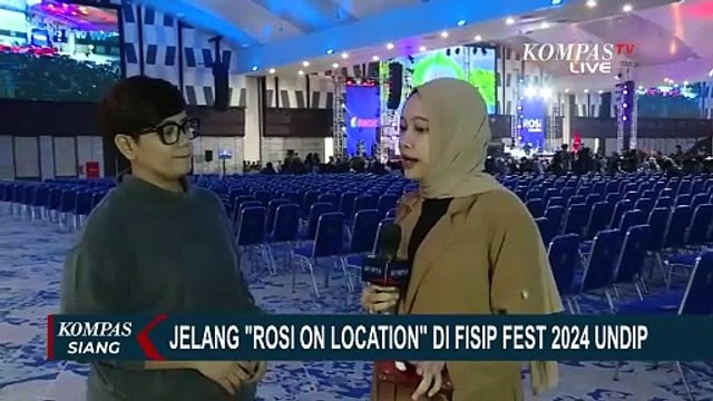 FISIP Fest 2024 Gelar Talkshow Rosi on Location dengan Narasumber Menteri Kabinet Indonesia Maju