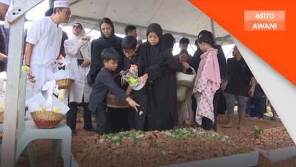 Jenazah Tan Sri Ibrahim Saad selamat disemadikan