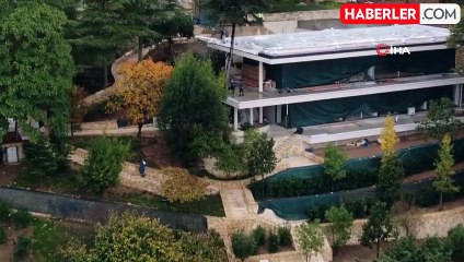 Üsküdar'daki Kaçak Villa İnşaatı Havadan Görüntülendi