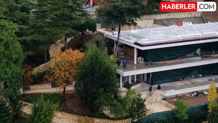 Üsküdar'daki Kaçak Villa İnşaatı Havadan Görüntülendi