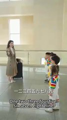 After divorce she went to abroad. 5 years later she returned with 10 kids.