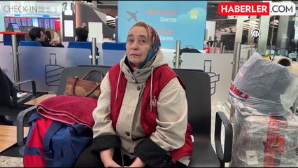 Haftalardır İstanbul Havalimanı'nda kalan kadının hikayesi yürek burktu