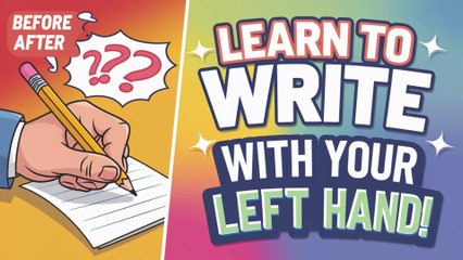 How to Perfectly write with your Left Hand withing one week | in Hindi