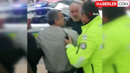 Bursa'da Motosiklet Denetiminde Kavga: Sürücü Yumrukla Saldırdı