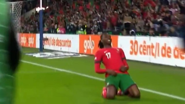 Leao show con il Portogallo: super gol contro la Polonia