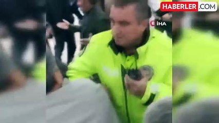 Bursa'da Motosiklet Denetiminde Kavga: Sürücü Yumrukla Saldırdı