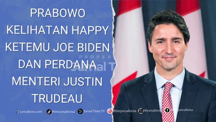 Bergandeng Tangan dengan Joe Biden, Prabowo Dikenalkan Istri Perdana Menteri Kanada