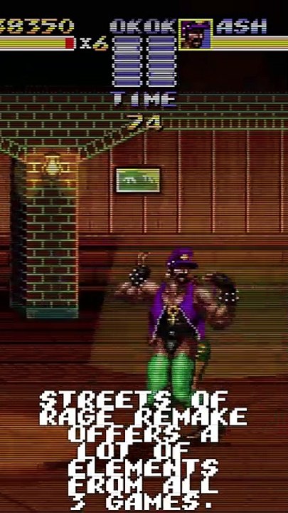 Streets of Rage Remake Has That Replayability Factor